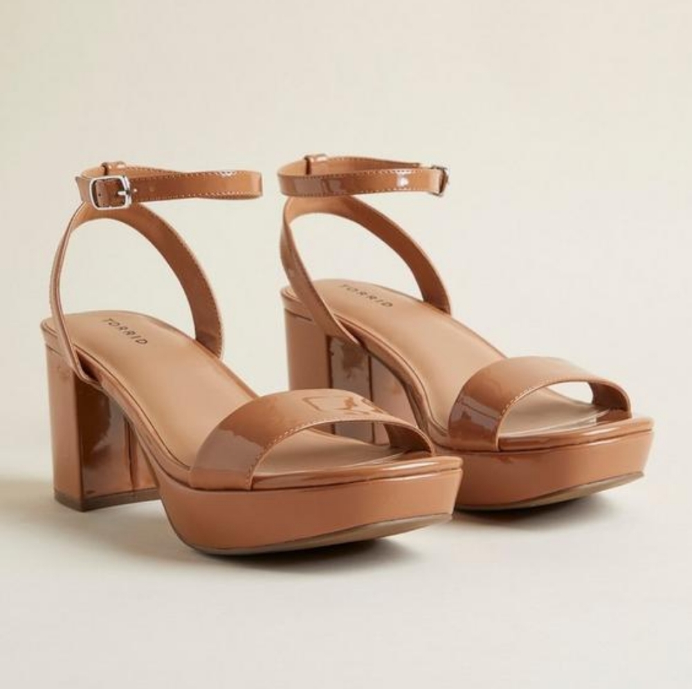 Torrid Platform Block Heeled Sandal